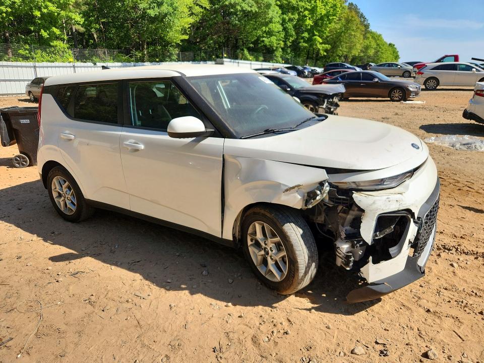 2021 Kia Soul VIN KNDJ23AU1M7129413 COPART salvage auction — FRONT END, Ga - Cert Of Title-Salvage, sold $275 on 2026-07-10 (photo 4)