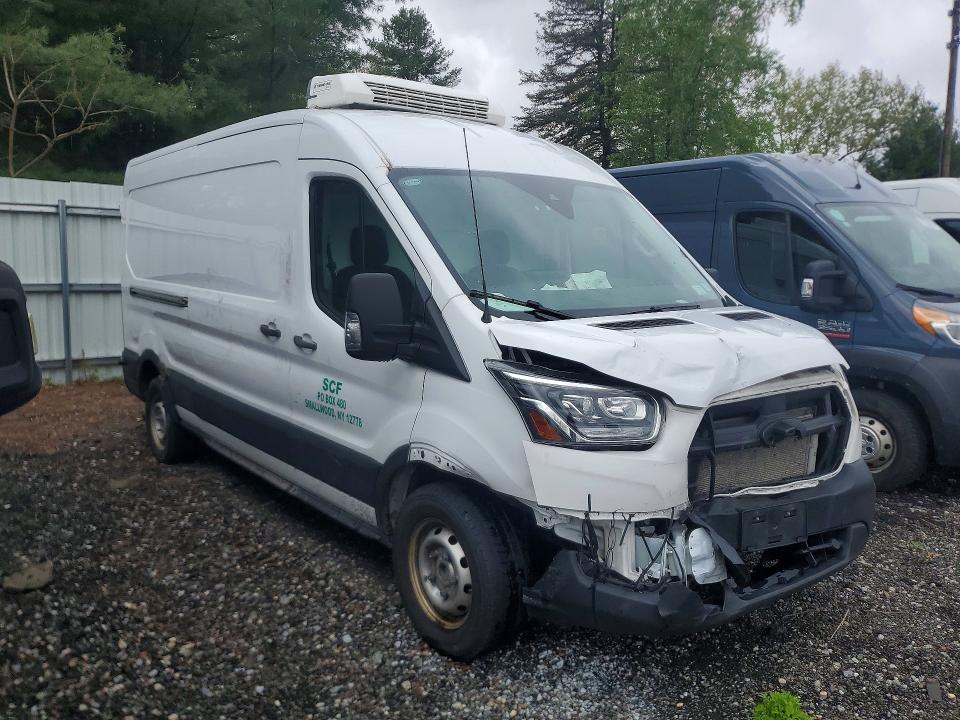 2023 Ford Transit VIN 1FTBR1C80PKB87437 COPART salvage auction — FRONT END, Ny - Mv907A-Parts Only W/Lienholder (P), sold $8,700 on 2026-07-11 (photo 4)