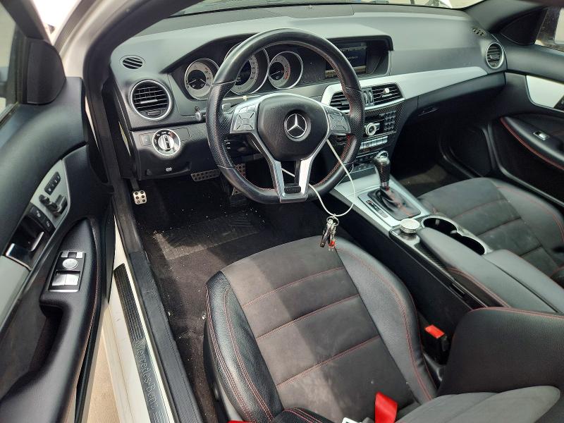 2014 Mercedes-benz C-klasse VIN WDDGJ4HB0EG265790 COPART salvage auction — REAR END, Tx - Salvage Vehicle Title, sold $2,550 on 2026-07-20 (photo 8)