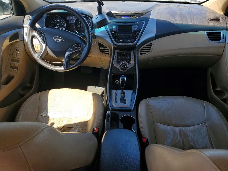 2013 Hyundai Elantra VIN 5NPDH4AE3DH430934 COPART salvage auction — FRONT END, ID - SALVAGE CERTIFICATE OF TITLE, sold $350 on 2026-07-02 (photo 8)