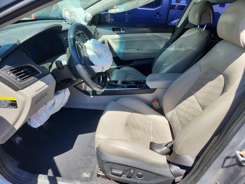 2017 Hyundai Sonata VIN 5NPE34AF9HH576448 COPART salvage auction — FRONT END, Nm - Cert Of Title-Salvage, sold $575 on 2026-07-09 (photo 7)