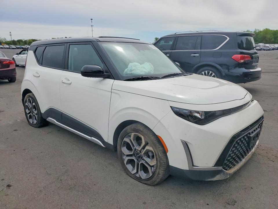2025 Kia Soul VIN KNDJ33AU9S7252824 COPART salvage auction — FRONT END, Nj - Cert Of Title-Salvage, sold $7,500 on 2026-07-14 (photo 4)