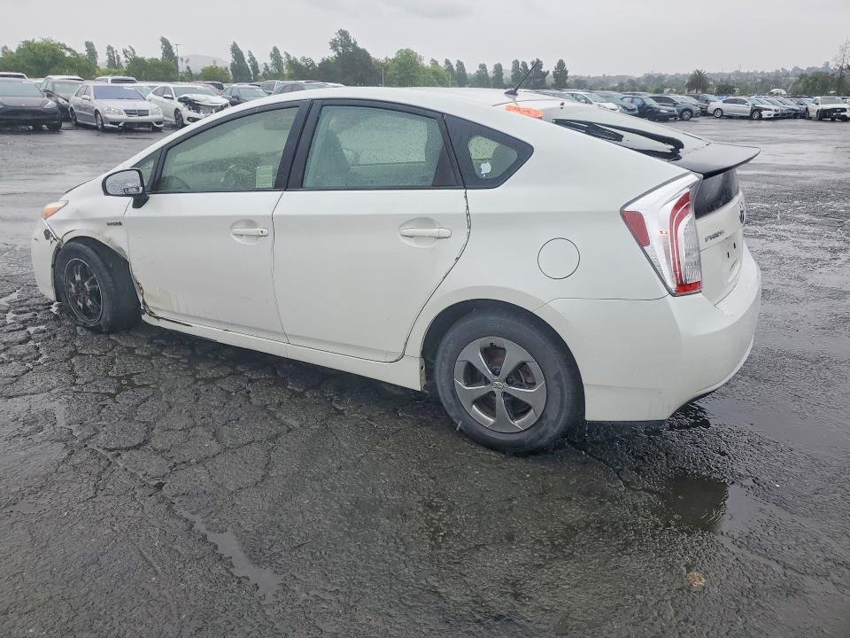 2015 Toyota Prius VIN JTDKN3DU9F1887481 COPART salvage auction — FRONT END, Ca - Salvage Certificate, sold $3,599 on 2026-07-11 (photo 2)