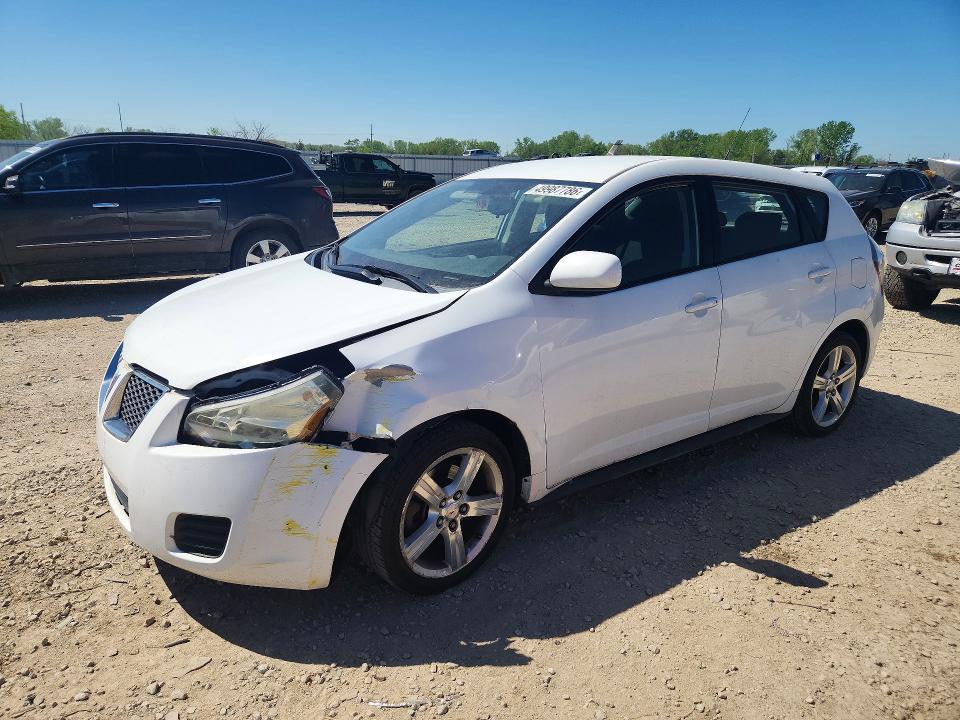 2009 Pontiac Vibe VIN 5Y2SP67029Z463859 COPART salvage auction — FRONT END, Ks - Cert Of Title-Salvage, sold $225 on 2026-07-09 (photo 1)