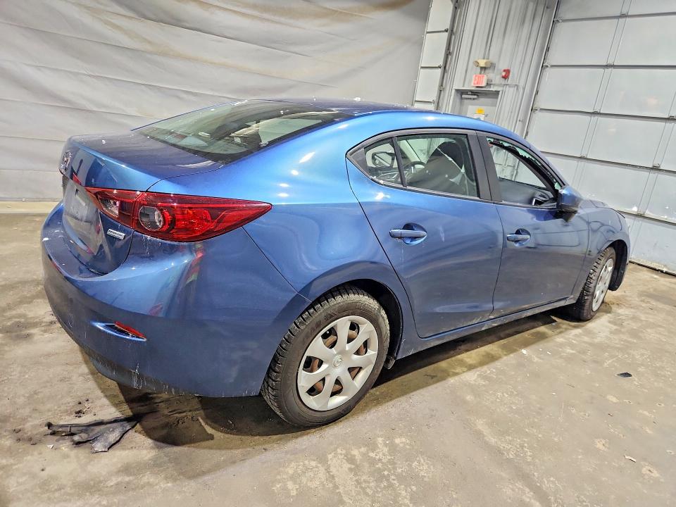 2017 Mazda 3 VIN 3MZBN1U7XHM124743 COPART salvage auction — BURN, Nh - Cert Of Title-Salvage, sold $1,050 on 2026-07-02 (photo 3)