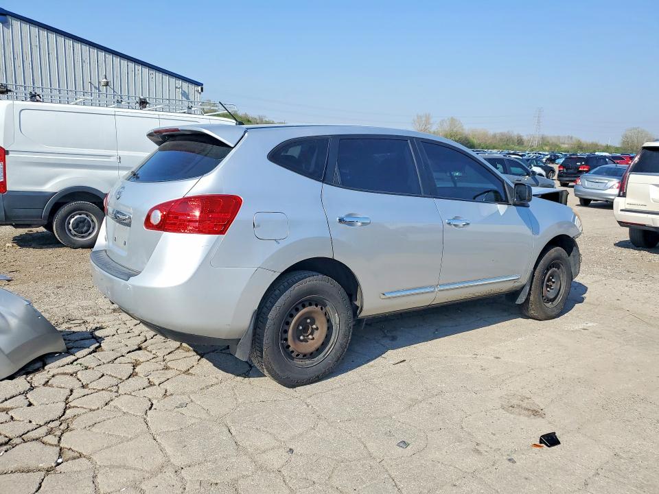 2011 Nissan Rogue VIN JN8AS5MT7BW155830 COPART salvage auction — FRONT END, Il - Salvage Certificate, sold $225 on 2026-07-06 (photo 3)