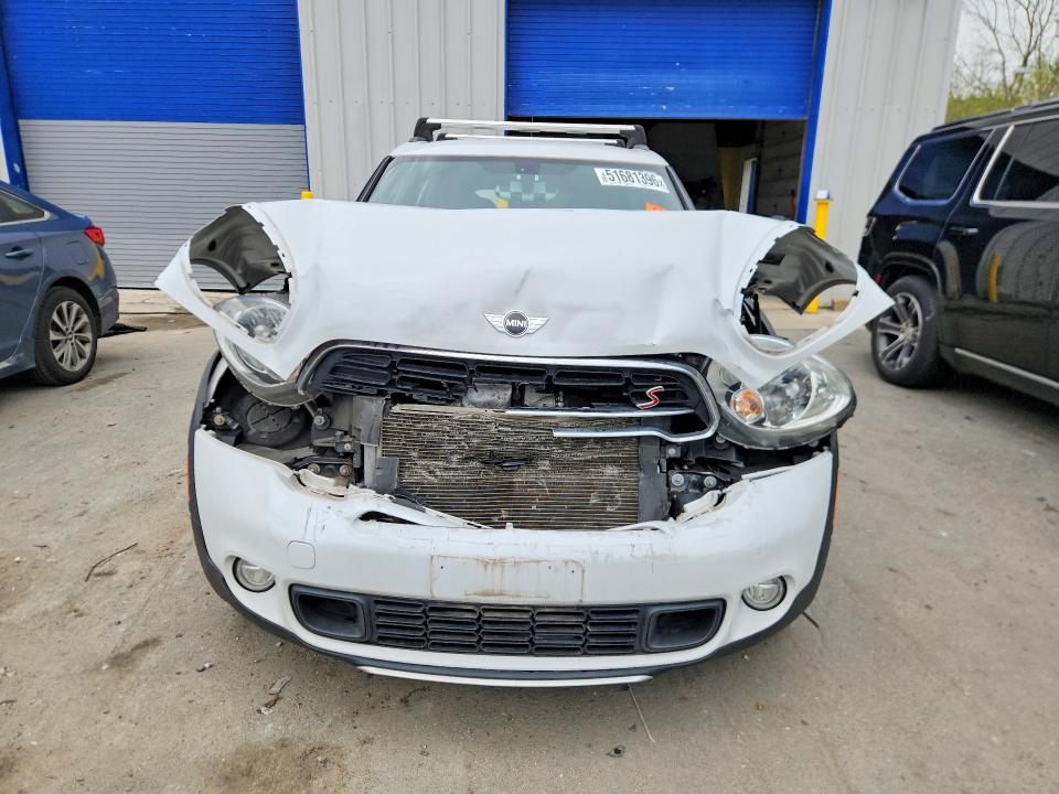 2015 Mini Cooper VIN WMWZC5C55FWP48264 COPART salvage auction — FRONT END, Nj - Cert Of Title-Salvage, sold $450 on 2026-07-14 (photo 5)