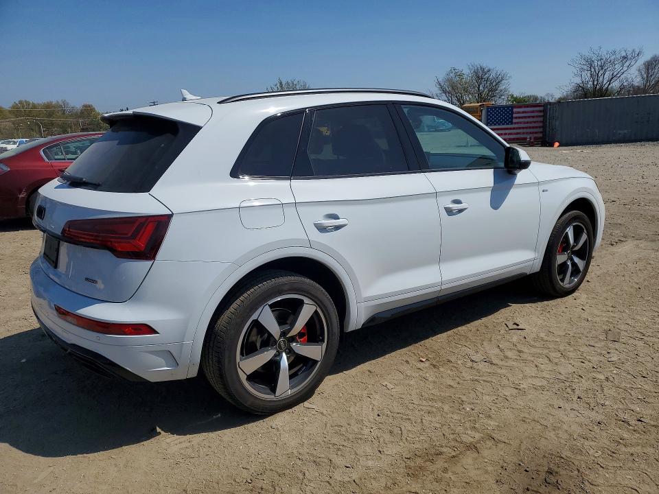 2024 Audi Q5 VIN WA1EAAFY8R2109274 COPART salvage auction — SIDE, Md - Cert Of Salvage > 75% Damage, sold $13,400 on 2026-07-23 (photo 3)