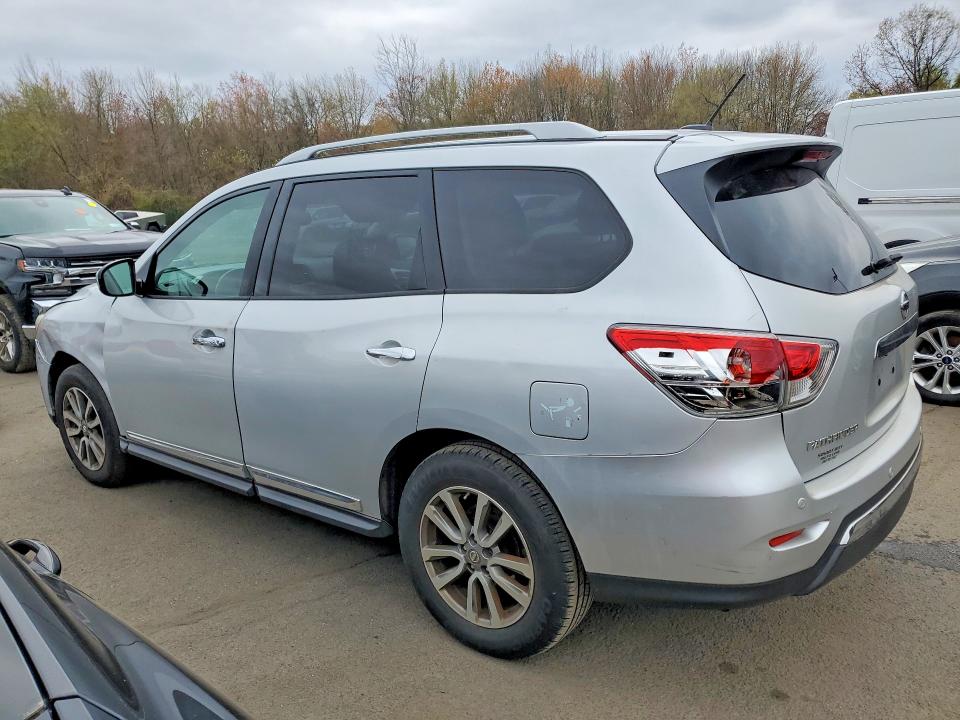 2014 Nissan Pathfinder VIN 5N1AR2MM7EC610532 COPART salvage auction — FRONT END, CT - CERTIFICATE OF TITLE, sold $1,900 on 2026-07-10 (photo 2)