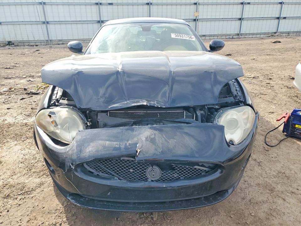 2007 Jaguar Xk VIN SAJWA43B975B11997 COPART salvage auction — FRONT END, Il - Salvage Certificate, sold $600 on 2026-07-02 (photo 5)
