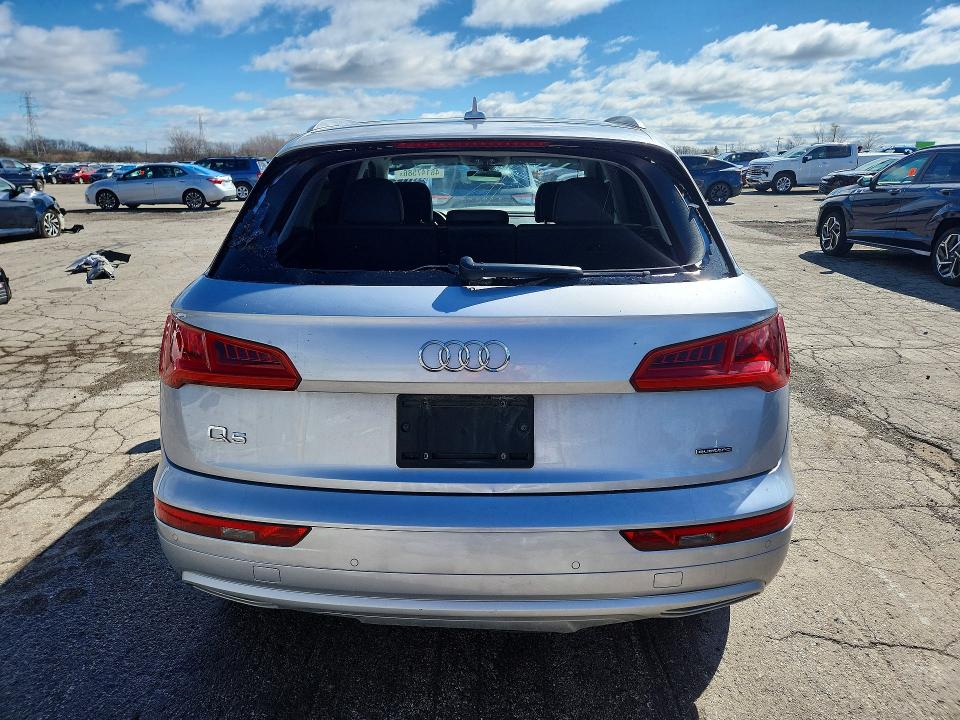 2019 Audi Q5 VIN WA1BNAFY5K2039892 COPART salvage auction — ENGINE BURN, Il - Salvage Certificate, sold $1,150 on 2026-07-31 (photo 6)