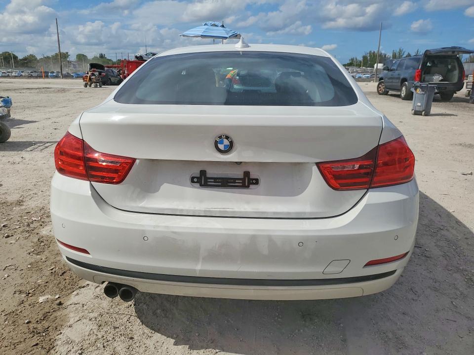 2016 BMW 4er VIN WBA4C9C59GG137151 COPART salvage auction — WATER/FLOOD, Oh - Cert Of Title-Salvage, sold $2,200 on 2026-07-23 (photo 6)