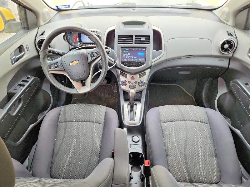 2015 Chevrolet SONIC VIN 1G1JC6SH2F4178990 COPART salvage auction — FRONT END, Tx - Salvage Vehicle Title, sold $925 on 2026-07-02 (photo 8)