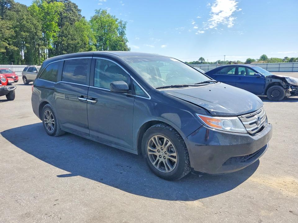 2012 Honda Odyssey VIN 5FNRL5H67CB099975 COPART salvage auction — SIDE, Nc - Parts Only-Record Of Sale, sold $700 on 2026-07-02 (photo 4)