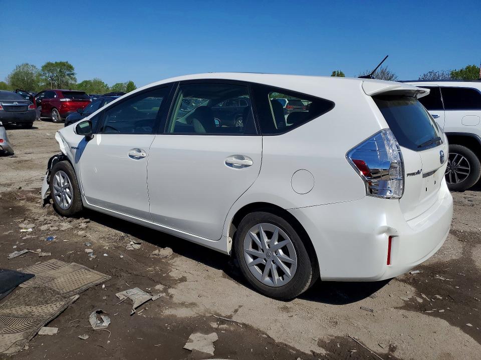 2014 Toyota Prius VIN JTDZN3EUXE3358539 COPART salvage auction — FRONT END, In - Cert Of Title-Salvage Title, sold $2,150 on 2026-07-27 (photo 2)