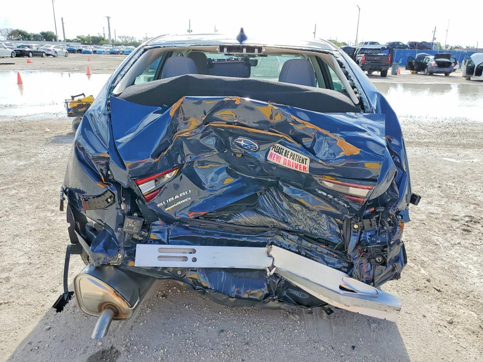 2025 Subaru LEGACY VIN 4S3BWAD69S3029669 COPART salvage auction — REAR END, Fl - Certificate Of Destruction, sold $4,000 on 2026-07-09 (photo 6)