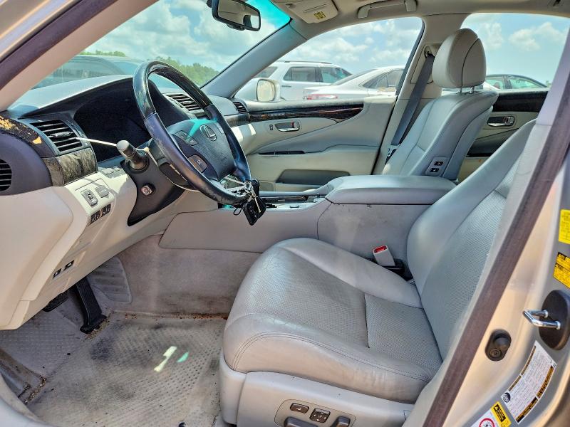 2010 Lexus Ls VIN JTHBL5EF1A5097478 COPART salvage auction — REAR END, Al - Cert Of Title-Salvage Title, sold $2,600 on 2026-07-14 (photo 7)