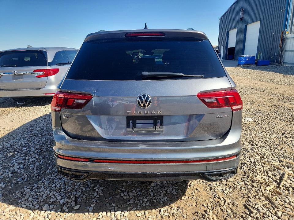 2023 Volkswagen Tiguan VIN 3VV8B7AX4PM085628 COPART salvage auction — FRONT END, Ut - Salvage Certificate, sold $14,700 on 2026-07-28 (photo 6)