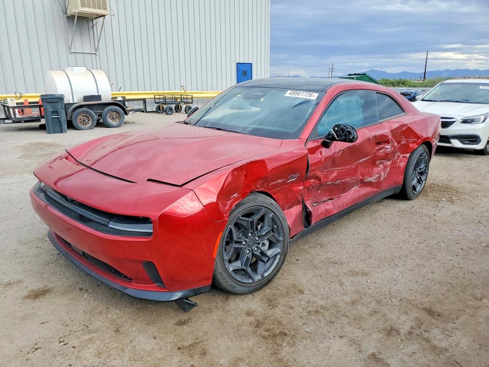 2025 Dodge Charger VIN 2C3CDBCK8SR543023 COPART salvage auction — SIDE, Id - Salvage Certificate Of Title, sold $500 on 2026-08-14 (photo 1)
