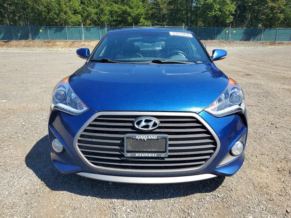 2016 Hyundai Veloster VIN KMHTC6AEXGU289758 COPART salvage auction — MINOR DENT/SCRATCHES, WA, sold $5,500 on 2026-07-10 (photo 5)