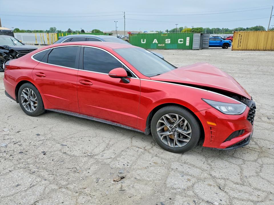2020 Hyundai Sonata VIN 5NPEL4JA2LH058985 COPART salvage auction — FRONT END, In - Cert Of Title-Salvage Title, sold $2,300 on 2026-07-10 (photo 4)