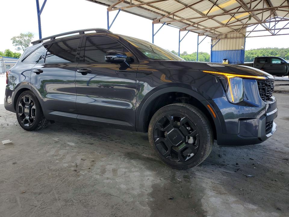 2025 Kia Sorento VIN 5XYRKDJF6SG402341 COPART salvage auction — REAR END, Ga - Cert Of Title-Salvage, sold $9,500 on 2026-07-30 (photo 4)