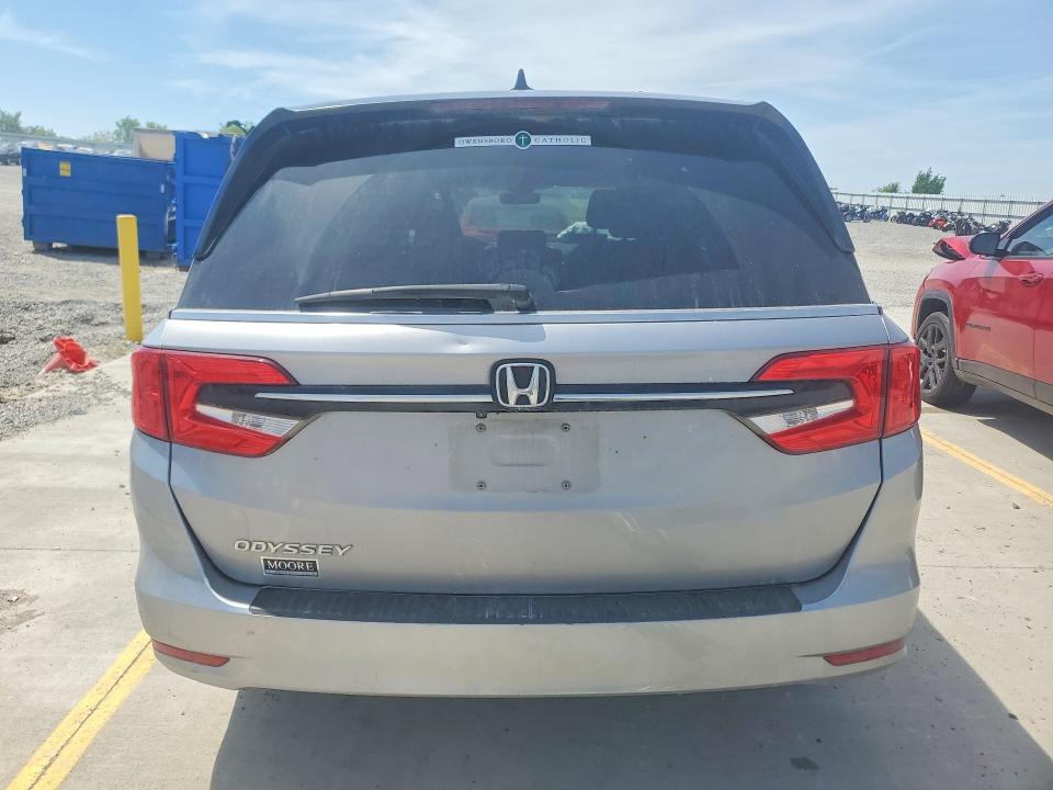 2022 Honda Odyssey VIN 5FNRL6H79NB059303 COPART salvage auction — FRONT END, KY - CERT OF TITLE-SALVAGE, sold $4,350 on 2026-07-09 (photo 6)