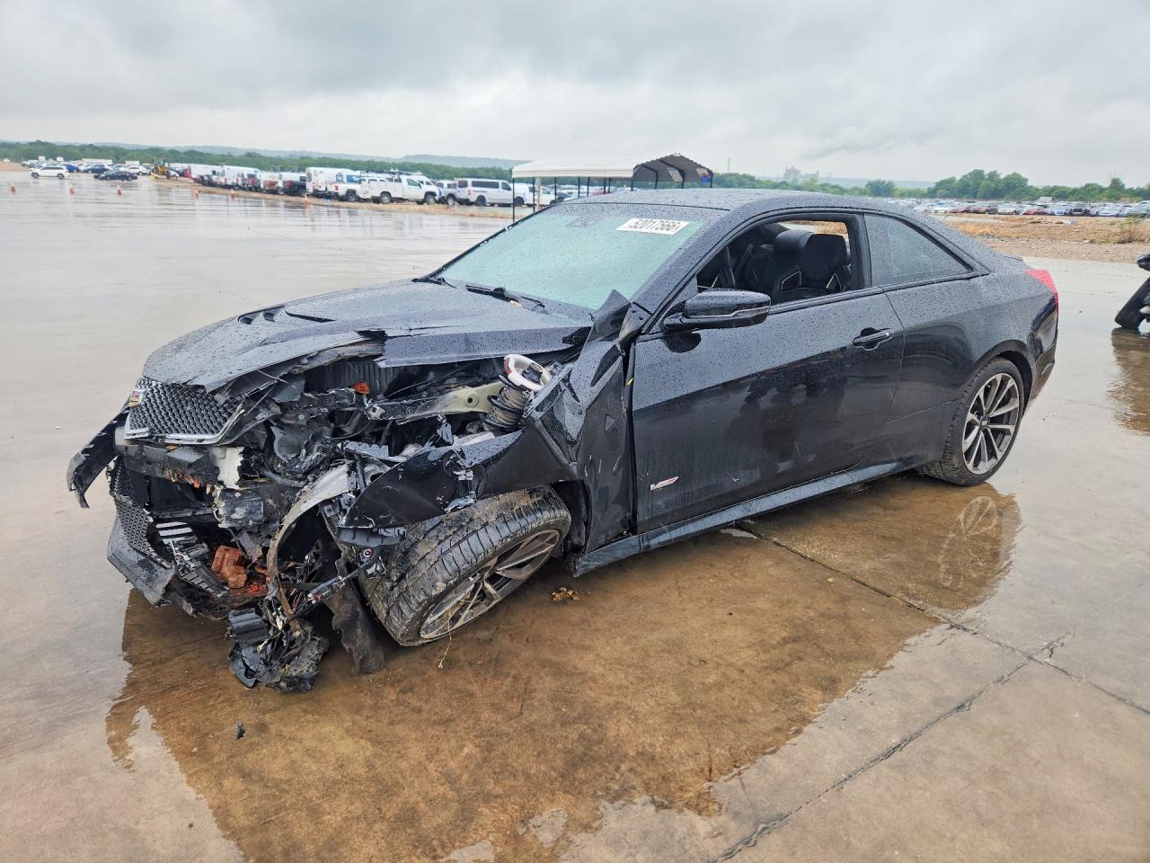 2016 Cadillac ATS VIN 1G6AN1RY9G0100602 COPART salvage auction — Front End, TX - CERTIFICATE OF TITLE, sold $6,200 on 2026-07-09 (photo 1)