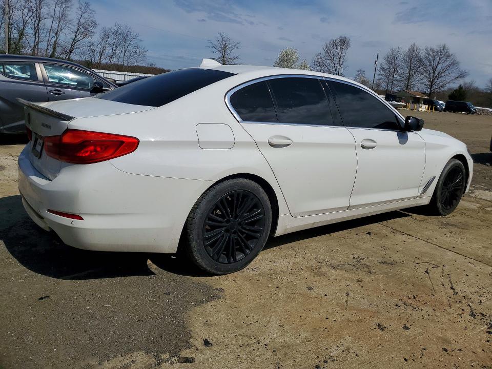 2019 BMW 5 series VIN WBAJA7C50KWW17526 COPART salvage auction — INTERIOR BURN, Wv - Certificate Of Title, sold $6,400 on 2026-07-29 (photo 3)