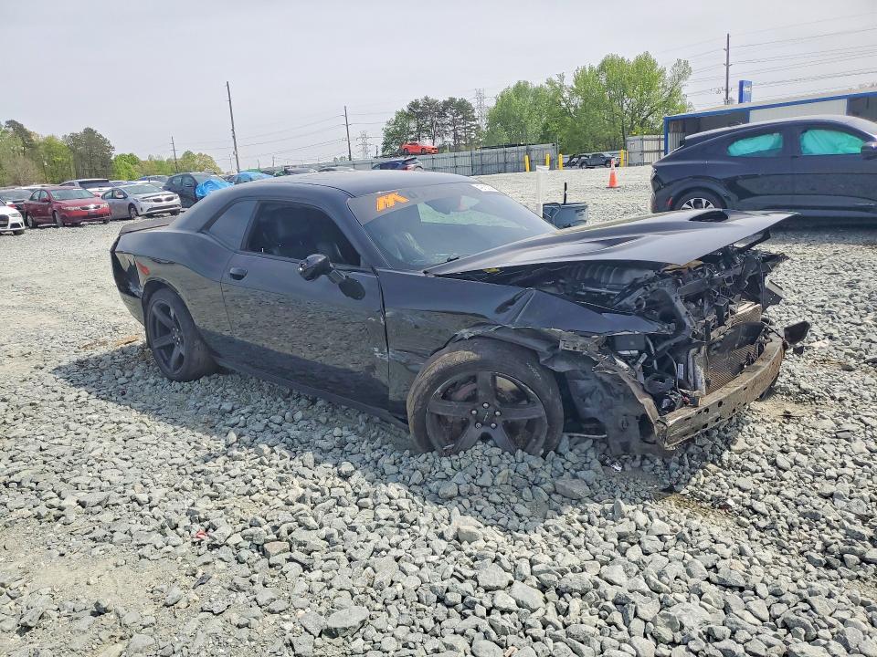 2017 Dodge Challenger VIN 2C3CDZC99HH635715 COPART salvage auction — FRONT END, Nc - Salvage Certificate Of Title, sold $11,200 on 2026-07-29 (photo 4)