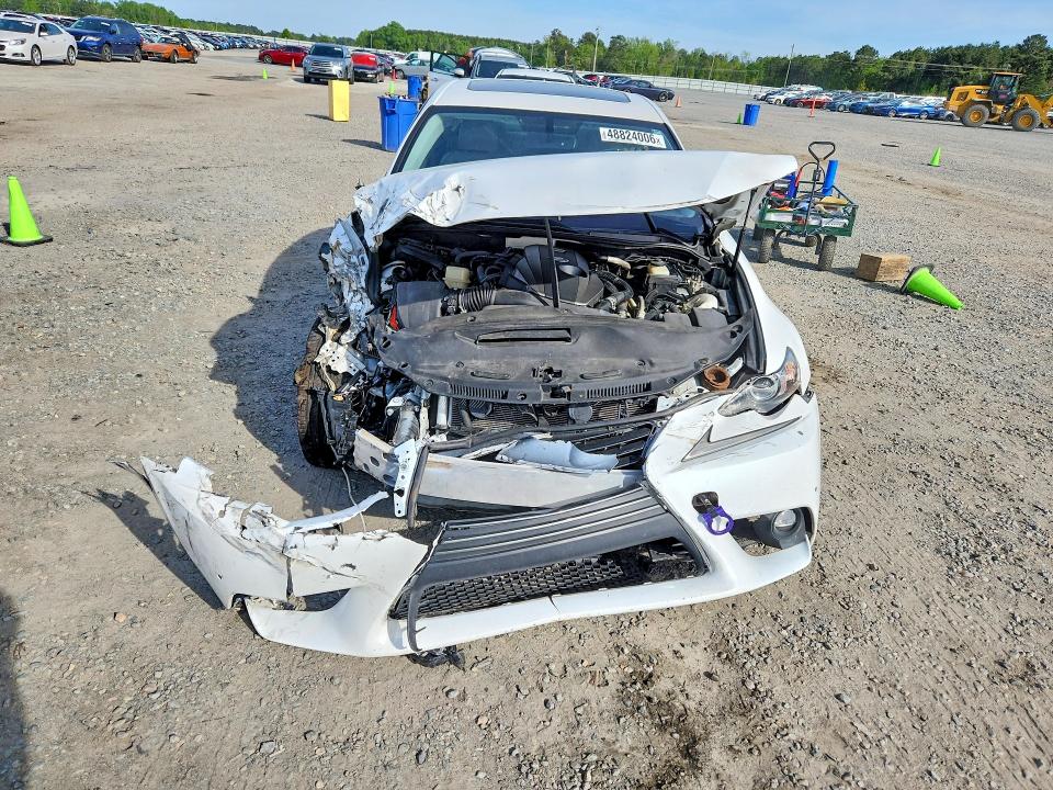2016 Lexus Is VIN JTHBA1D27G5010902 COPART salvage auction — FRONT END, Tn - Salvage Certificate, sold $1,150 on 2026-07-13 (photo 5)