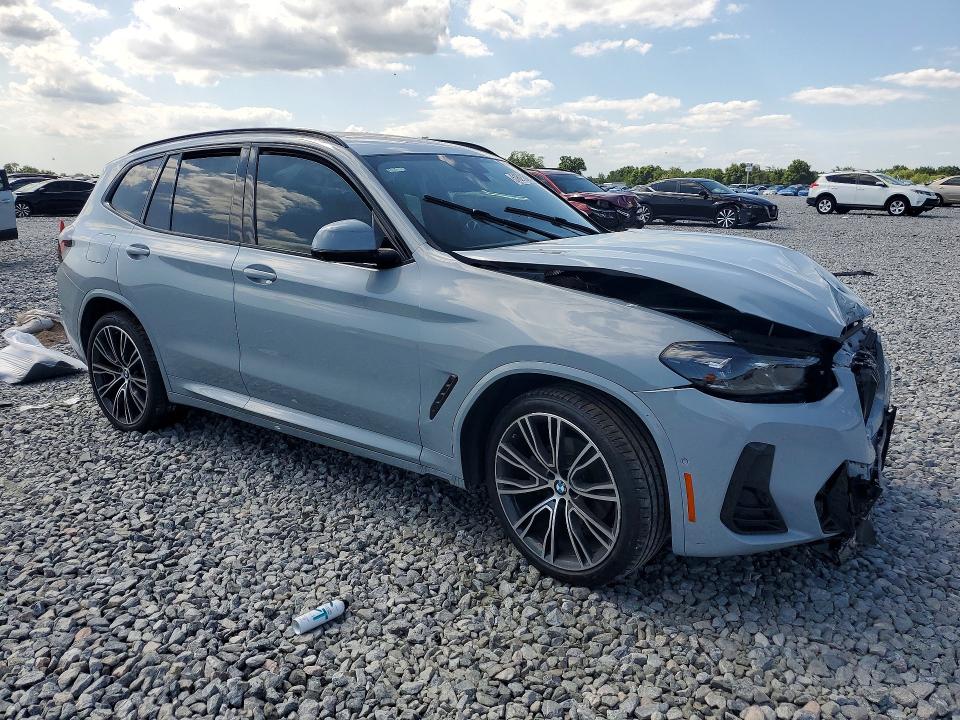 2024 BMW X3 VIN WBX47DP09RN289649 COPART salvage auction — FRONT END, Fl - Certificate Of Destruction, sold $16,000 on 2026-07-07 (photo 4)