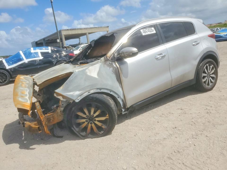 2017 Kia Sportage VIN KNDPN3AC3H7256761 COPART salvage auction — BURN, FL - CERTIFICATE OF DESTRUCTION, sold $275 on 2026-07-02 (photo 1)