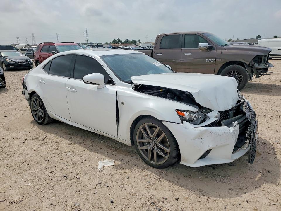 2016 Lexus VIN JTHCE1D24G5010414 COPART salvage auction — FRONT END, Tx - Salvage Vehicle Title, sold $1,400 on 2026-07-21 (photo 4)