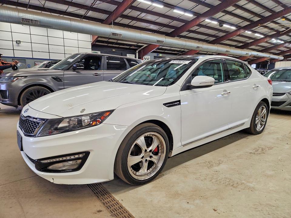 2013 Kia Optima VIN 5XXGR4A69DG162406 COPART salvage auction — MINOR DENT/SCRATCHES, Ct - Certificate Of Title, sold $2,500 on 2026-07-18 (photo 1)