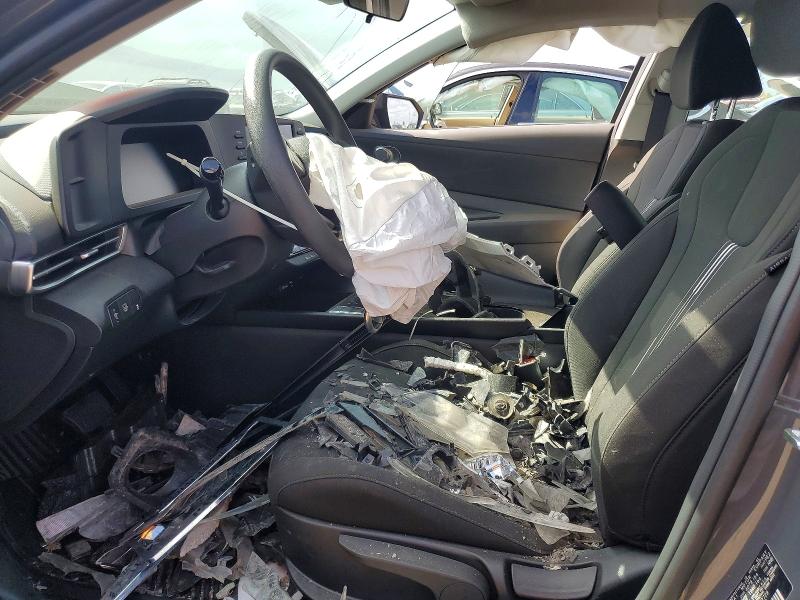 2025 Hyundai Elantra VIN KMHLM4DJXSU142729 COPART salvage auction — FRONT END, Il - Salvage Certificate, sold $5,200 on 2026-07-14 (photo 7)