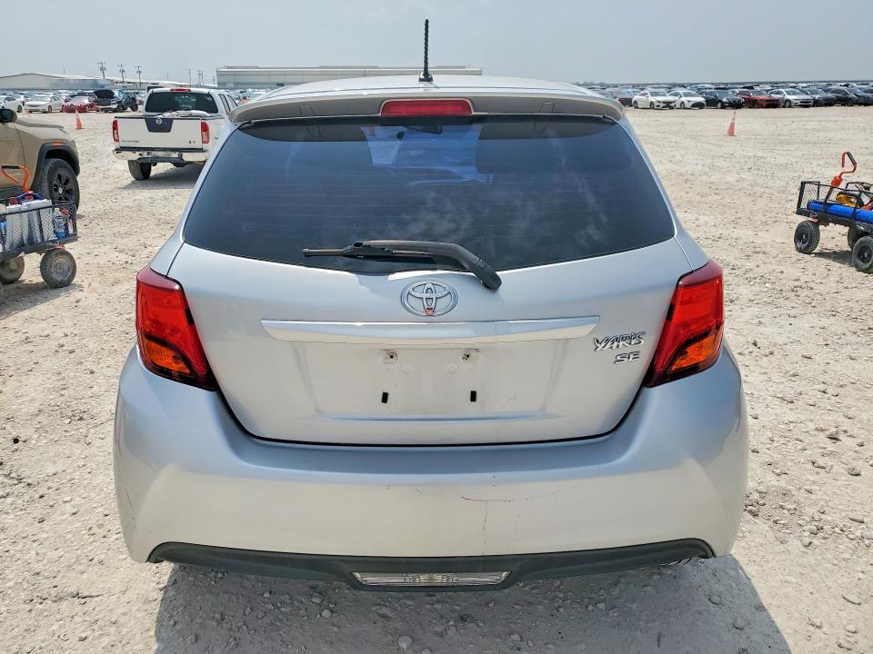 2016 Toyota Yaris VIN VNKKTUD31GA066726 COPART salvage auction — SIDE, Tx - Salvage Vehicle Title, sold $925 on 2026-07-09 (photo 6)