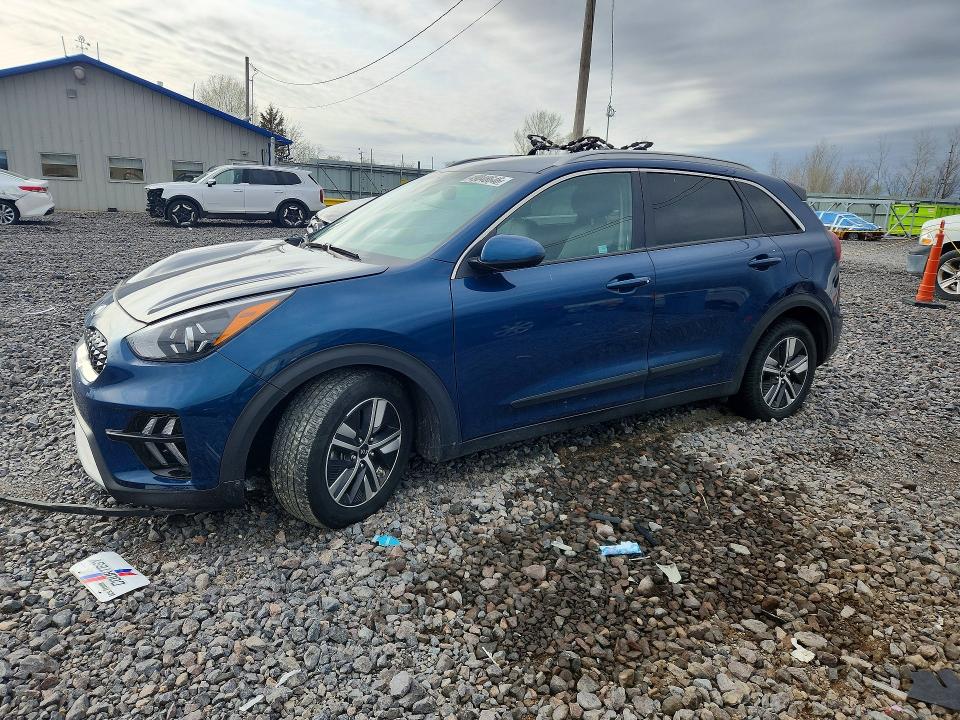 2020 Kia Niro VIN KNDCB3LC2L5375507 COPART salvage auction — FRONT END, Il - Salvage Certificate, sold $4,200 on 2026-07-27 (photo 1)