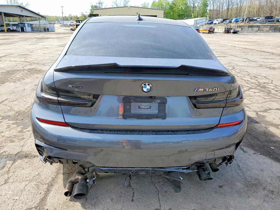 2022 BMW M3 VIN 3MW5U9J07N8C29797 COPART salvage auction — FRONT END, Ny - Mv-907A Salvage Certificate, sold $14,900 on 2026-07-09 (photo 6)