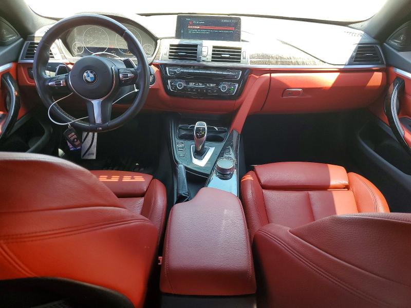 2018 BMW 4er VIN WBA4J3C53JBG90534 COPART salvage auction — FRONT END, Nc - Salvage Certificate Of Title, sold $9,400 on 2026-07-08 (photo 8)