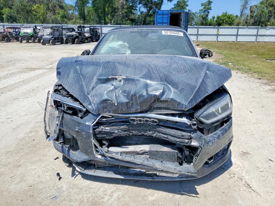 2018 Audi A5 VIN WAUYNGF51JN001286 COPART salvage auction — FRONT END, Fl - Cert Of Title Slvg Rebuildable, sold $1,550 on 2026-07-26 (photo 5)