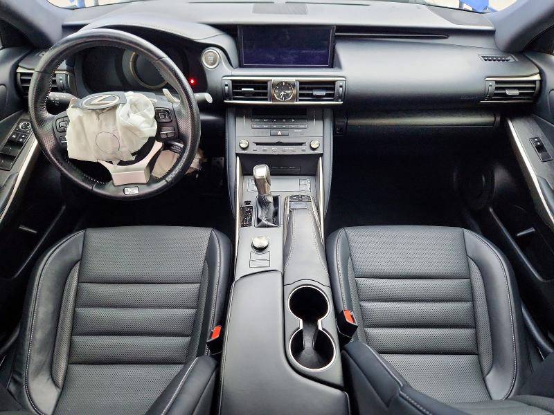 2019 Lexus Is VIN JTHBA1D20K5087670 COPART salvage auction — FRONT END, Tx - Salvage Vehicle Title, sold $200 on 2026-07-30 (photo 8)