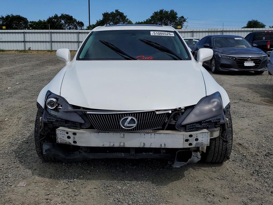 2007 Lexus Is 350 VIN JTHBE262172010256 COPART salvage auction — FRONT END, CA - SALVAGE CERTIFICATE, sold $550 on 2026-07-28 (photo 5)
