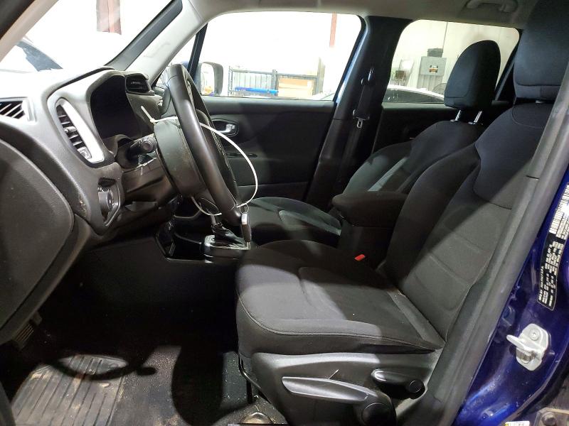 2018 Jeep Renegade VIN ZACCJABB1JPJ10692 COPART salvage auction — MINOR DENT/SCRATCHES, Salvage Title, sold $800 on 2026-07-27 (photo 7)