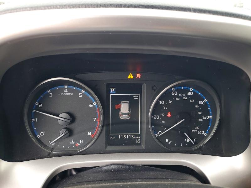2018 Toyota Rav 4 VIN JTMBFREV0JJ191530 COPART salvage auction — FRONT END, Tx - Salvage Vehicle Title, sold $4,300 on 2026-07-21 (photo 9)
