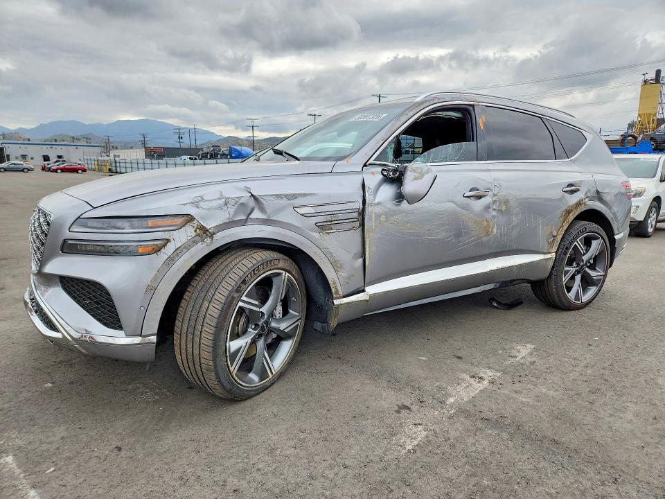 2025 Genesis Gv80 VIN KMUHEESC5SU234751 COPART salvage auction — FRONT END, CA - SALVAGE CERTIFICATE, sold $550 on 2026-07-27 (photo 1)