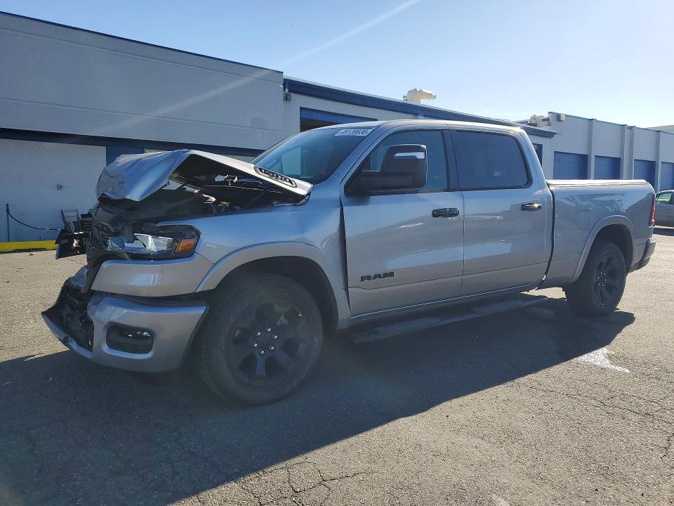 2025 Ram 1500 VIN 1C6SRFMP2SN638451 COPART salvage auction — FRONT END, WA - BILL OF SALE, sold $13,300 on 2026-07-17 (photo 1)
