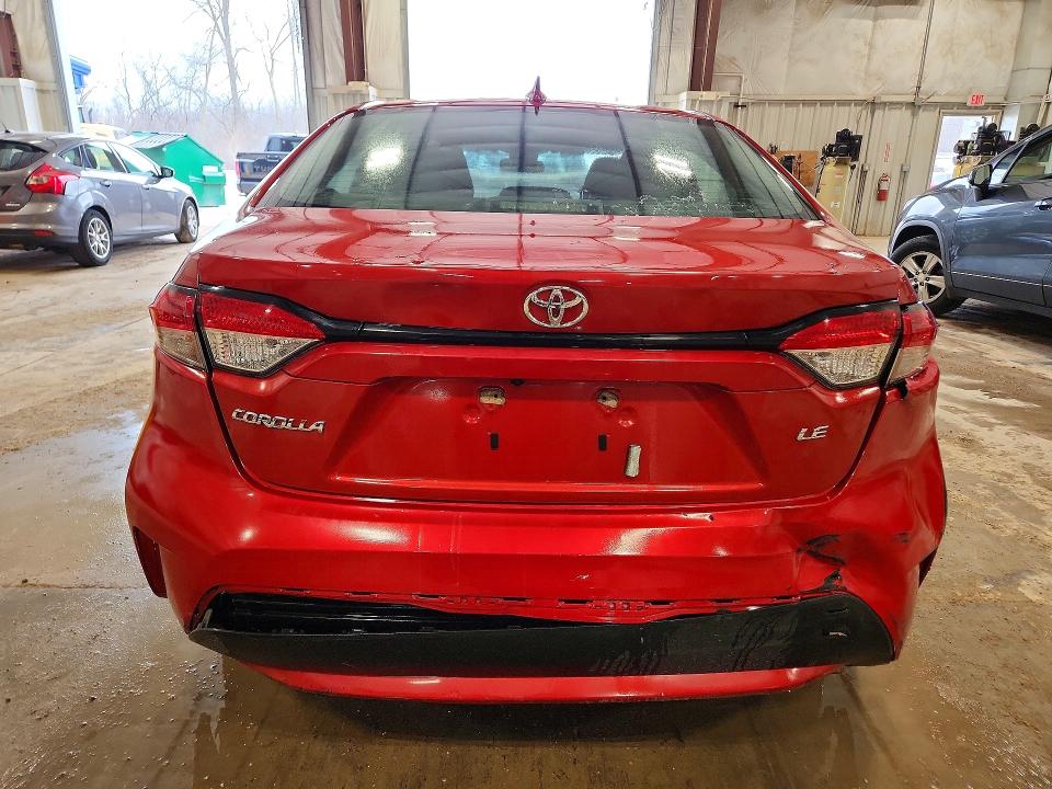 2021 Toyota Corolla VIN 5YFEPMAE1MP190776 COPART salvage auction — FRONT END, IN - CERTIFICATE OF TITLE, sold $2,650 on 2026-07-21 (photo 6)