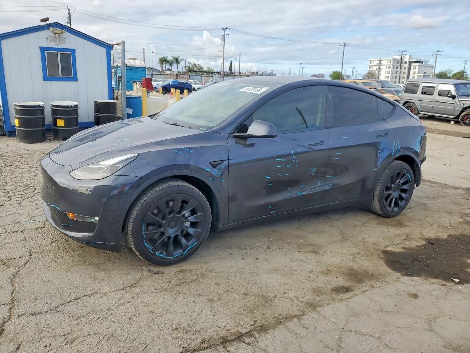2024 Tesla VIN 7SAYGDEE7RA268780 COPART salvage auction — REAR END, Ca - Salvage Certificate, sold $15,200 on 2026-07-02 (photo 1)