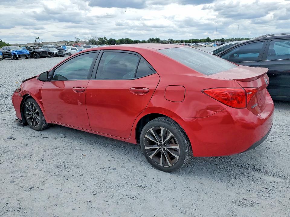 2017 Toyota Corolla VIN 5YFBURHEXHP658850 COPART salvage auction — FRONT END, Salvage Title, sold $3,150 on 2026-07-24 (photo 2)